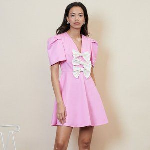 SISTER JANE + SET POINT MINI DRESS - PRISM PINK / XL